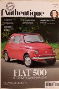 l'Authentique Nr. 7, Fiat 500 – le triomphe du minimalisme